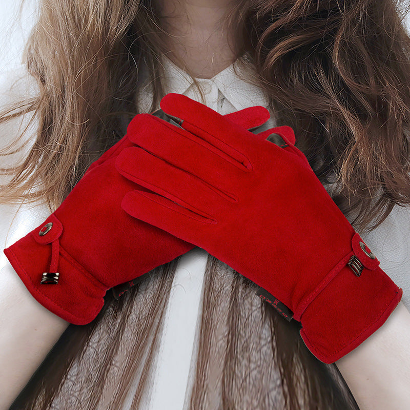Leather Touch Screen Gloves