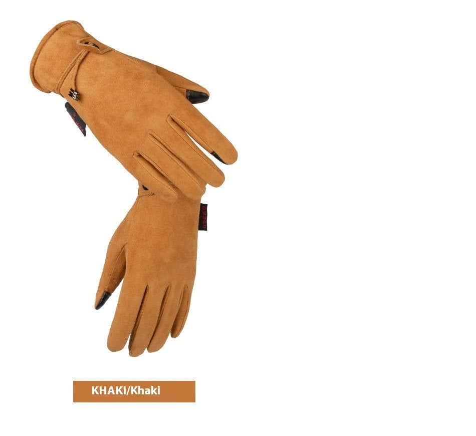 Leather Touch Screen Gloves