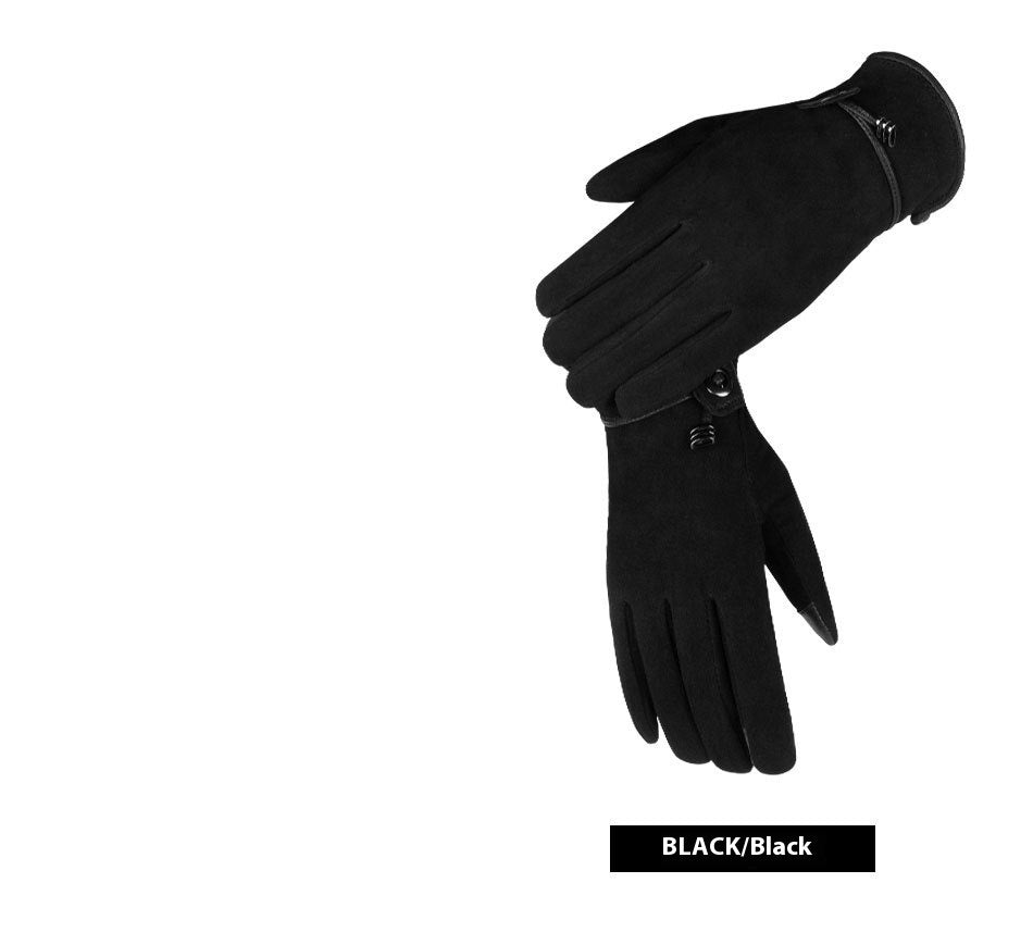 Leather Touch Screen Gloves