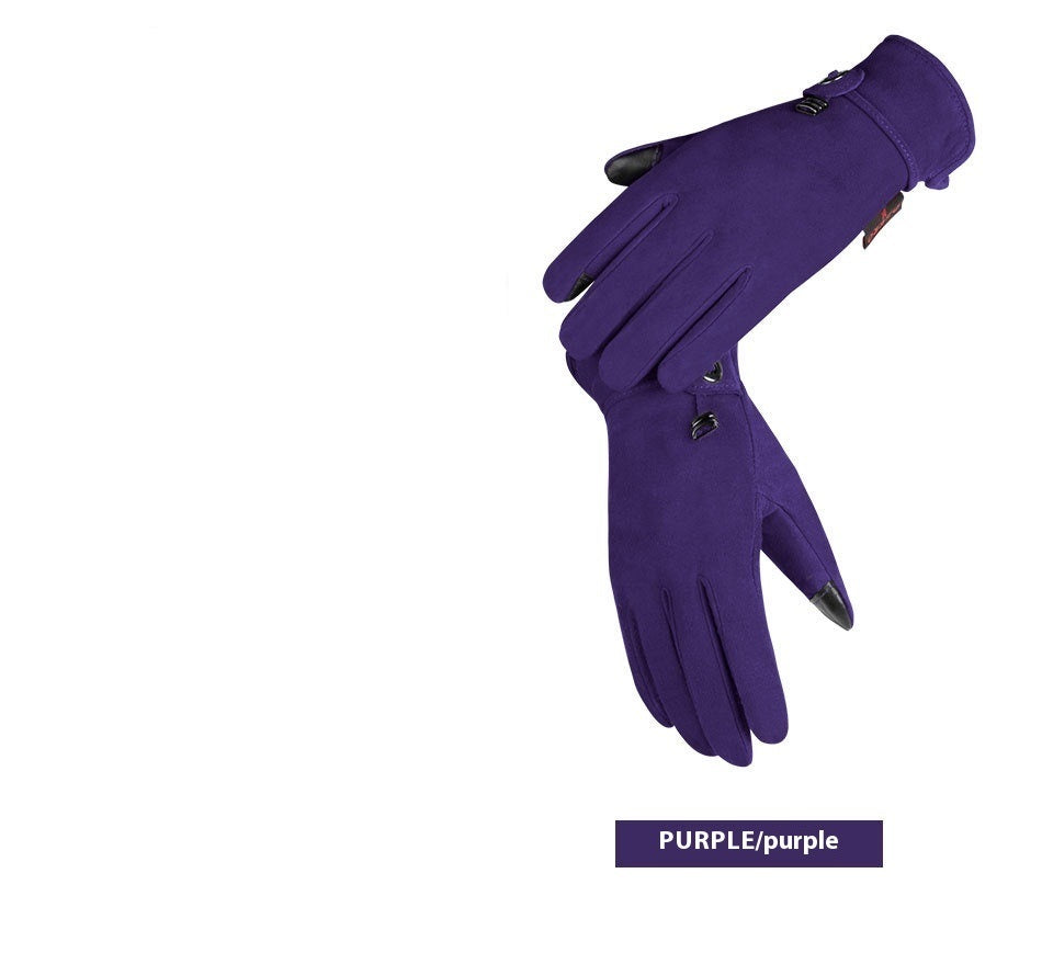 Leather Touch Screen Gloves
